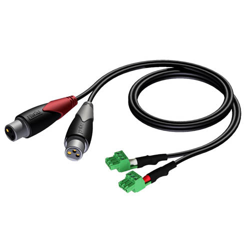 CLA835 kabel phoenix-XLR female