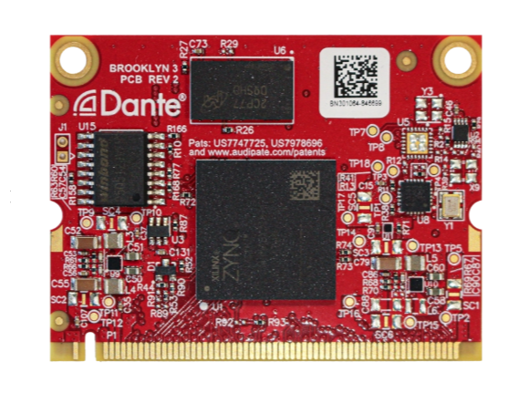 ANM88 Dante board 8x8 LUNA-U