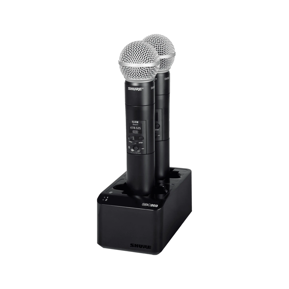 SBC203-E dubbele acculader